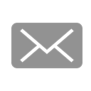 envelope, mail, Closed LightSlateGray icon
