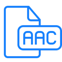 document, Aac, File Black icon
