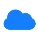 Cloud DodgerBlue icon