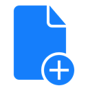 document, Add DodgerBlue icon