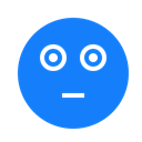 Face, flashed DodgerBlue icon