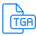File, document, Tga Black icon