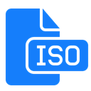 document, Iso, File DodgerBlue icon