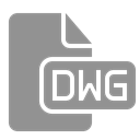 Dwg, File, document LightSlateGray icon
