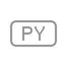 Py, File Black icon