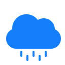 Rain, Cloud DodgerBlue icon