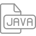 document, Java, File Black icon