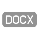 File, Docx LightSlateGray icon