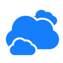 Clouds DodgerBlue icon