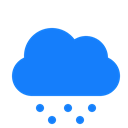 Cloud, Snow DodgerBlue icon