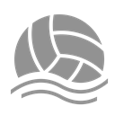 water, volleyball LightSlateGray icon