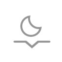 Moonset Black icon
