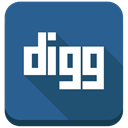 Digg, digger DarkSlateBlue icon