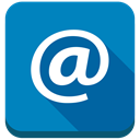 Email, Address, Contact, At, mail DarkCyan icon