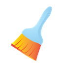 broom, janitor, cleaning, Small Black icon