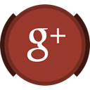 Social, G+, social network, plus, google Brown icon