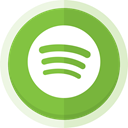 Spotify, Music online, spotify logo YellowGreen icon
