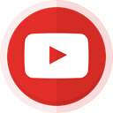 youtube, videos, social media, watch, videography, youtube logo Crimson icon