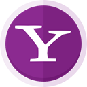 yahoo finance, yahoo news, search engine, yahoo business, yahoo messenger, yahoo, yahoo logo, yahoo mail DarkMagenta icon