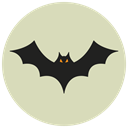 bat, halloween LightGray icon