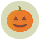 pumpkin, halloween LightGray icon