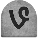 gray, Creepy, rock, social media, grave, scary, media, grey, witch, Social, Stone, Vine, tomb, tombstone, evil, ghosts, halloween, Cold, Boo, graveyard, October, spooky DarkGray icon