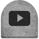 grey, rock, Creepy, Social, witch, media, Stone, grave, Boo, gray, October, spooky, scary, evil, technology, youtube, tomb, tombstone, social media, graveyard, ghosts, halloween, Cold, screen DarkGray icon