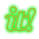 set, scoopit, media, neon, Social Lime icon