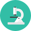 microscope LightSeaGreen icon