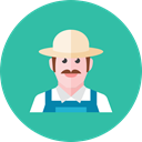 Farmer LightSeaGreen icon