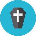 coffin LightSeaGreen icon
