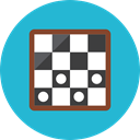 Chessboard LightSeaGreen icon