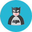 Batman LightSeaGreen icon
