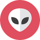 Alien IndianRed icon