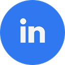 Linkedin, Logo RoyalBlue icon