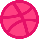 dribbble, Logo DeepPink icon