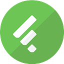 Article, Follow, reader, read, Rss, Feedly MediumSeaGreen icon