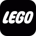 Logo, Brand, toys, Lego, Blocks Black icon