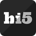 Hi 5, Hi5 DarkSlateGray icon