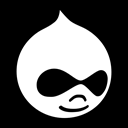 Drupal Black icon