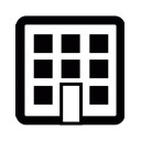 Block, flat, Home, Apartment, buildings, dwelling Black icon