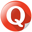 Quora, Logo, media, modern, internet Firebrick icon