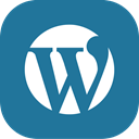 Blogging, Wordpress, blog DarkCyan icon