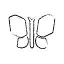 caterpillars, bird, Grid, butterfly, insect, creative Black icon