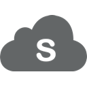 Chat, talk, Cloud, sky, Skype DimGray icon
