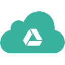 sharing, Cloud, google, drive, share LightSeaGreen icon