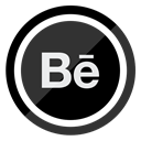 Behance, website, online, webdesign, web DarkSlateGray icon
