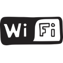 wireless, Access, Wifi, internet, Connection Black icon