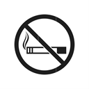 prohibition, prevention, Cigarette, no smoking, warning, impossible, prohibition sign Black icon