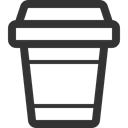 breakfast, coffee cup, food, cup DarkSlateGray icon